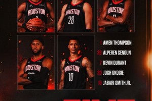 半岛体育官网-爱德华兹缺阵！火箭VS狼首发：阿门、奥科吉、KD、小贾、申京