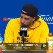 哈利伯顿：只要我能走我就会出战；对雷霆出现22失误就是灾难